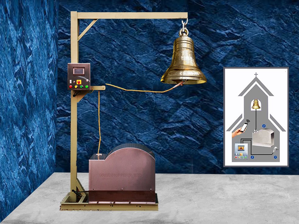 Features Of Greenhopper Automatic Church Bell